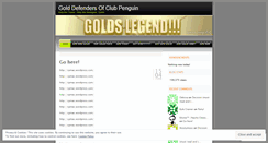 Desktop Screenshot of goldsarmy.wordpress.com