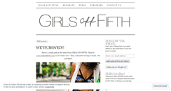 Desktop Screenshot of girlsofffifth.wordpress.com