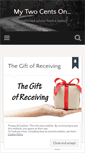 Mobile Screenshot of mytwocentson.wordpress.com