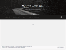 Tablet Screenshot of mytwocentson.wordpress.com