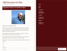 Tablet Screenshot of mrdfire.wordpress.com