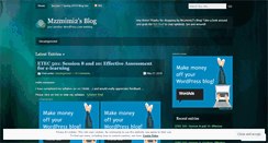 Desktop Screenshot of mzzmimi2.wordpress.com