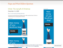 Tablet Screenshot of napa2ndward.wordpress.com