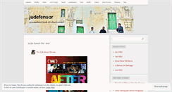 Desktop Screenshot of judefensor.wordpress.com