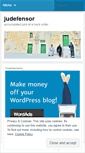 Mobile Screenshot of judefensor.wordpress.com