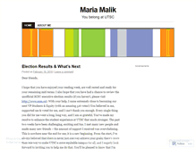 Tablet Screenshot of mariamalik.wordpress.com