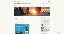 Desktop Screenshot of bottlehappie.wordpress.com