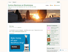 Tablet Screenshot of bottlehappie.wordpress.com