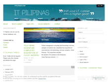 Tablet Screenshot of itpilipinas.wordpress.com