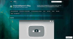 Desktop Screenshot of corazondeperro.wordpress.com