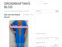 Tablet Screenshot of grosirkaftan.wordpress.com