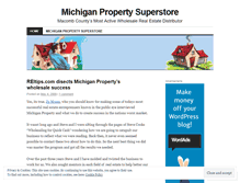 Tablet Screenshot of mipropertysuperstore.wordpress.com