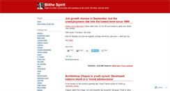 Desktop Screenshot of blithespirit.wordpress.com