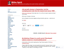 Tablet Screenshot of blithespirit.wordpress.com