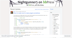 Desktop Screenshot of nightgunner5.wordpress.com