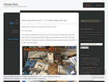 Tablet Screenshot of khadorred.wordpress.com