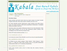 Tablet Screenshot of kabalainfo.wordpress.com