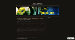 Desktop Screenshot of bufetefinanciero.wordpress.com