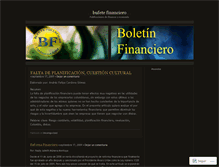 Tablet Screenshot of bufetefinanciero.wordpress.com