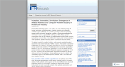 Desktop Screenshot of bccresearch.wordpress.com