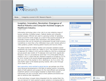 Tablet Screenshot of bccresearch.wordpress.com