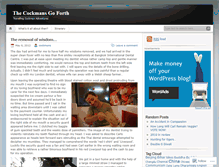 Tablet Screenshot of cockmansgoforth.wordpress.com