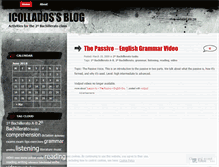 Tablet Screenshot of icollados.wordpress.com