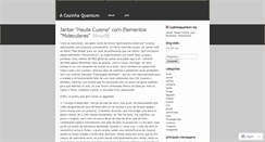 Desktop Screenshot of cozinhaquantum.wordpress.com