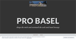 Desktop Screenshot of probasel.wordpress.com