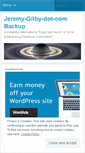 Mobile Screenshot of jrgilby.wordpress.com