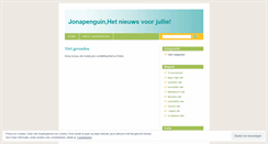 Desktop Screenshot of jonapenguin.wordpress.com