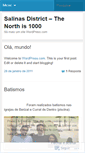 Mobile Screenshot of distritodesalinas.wordpress.com