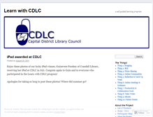 Tablet Screenshot of learncdlc.wordpress.com