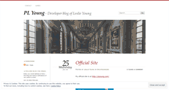 Desktop Screenshot of plyoung.wordpress.com