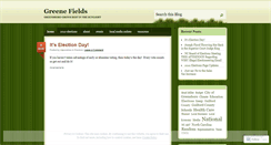 Desktop Screenshot of greenefields.wordpress.com