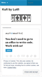 Mobile Screenshot of kufilutfi.wordpress.com