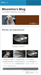 Mobile Screenshot of missmims.wordpress.com