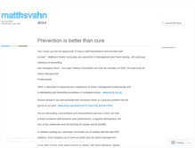 Tablet Screenshot of matthsvahn.wordpress.com