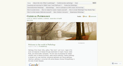 Desktop Screenshot of clinicalpathology.wordpress.com