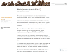 Tablet Screenshot of chocolateandstuff.wordpress.com