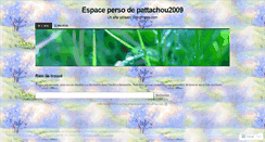Desktop Screenshot of pattachou2009.wordpress.com