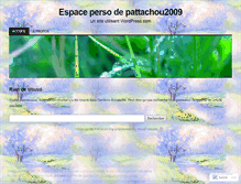 Tablet Screenshot of pattachou2009.wordpress.com