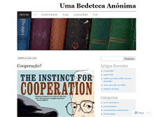 Tablet Screenshot of bedeteca.wordpress.com