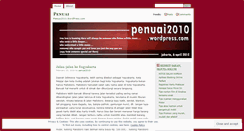 Desktop Screenshot of penuai2010.wordpress.com