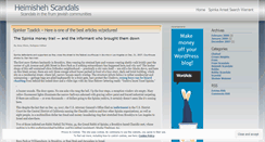 Desktop Screenshot of frumscandals.wordpress.com