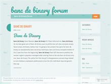 Tablet Screenshot of getbb.bancdebinaryforum.wordpress.com