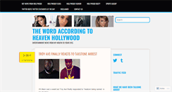 Desktop Screenshot of heavenhollywood.wordpress.com