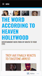 Mobile Screenshot of heavenhollywood.wordpress.com