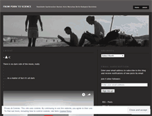 Tablet Screenshot of fromporntoscience.wordpress.com