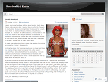 Tablet Screenshot of bourbonbirdredux.wordpress.com